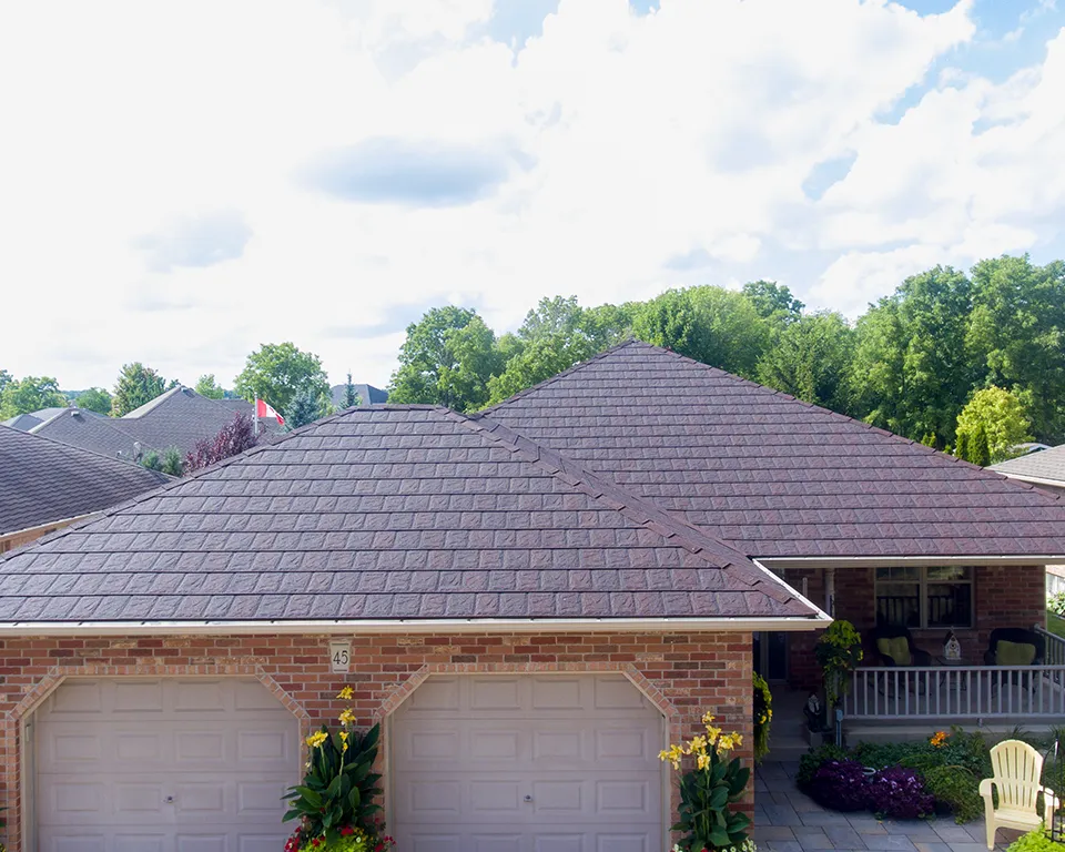 metstar slate 3 tone teak house