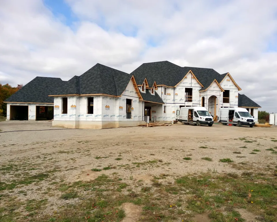 highland slate black granite house