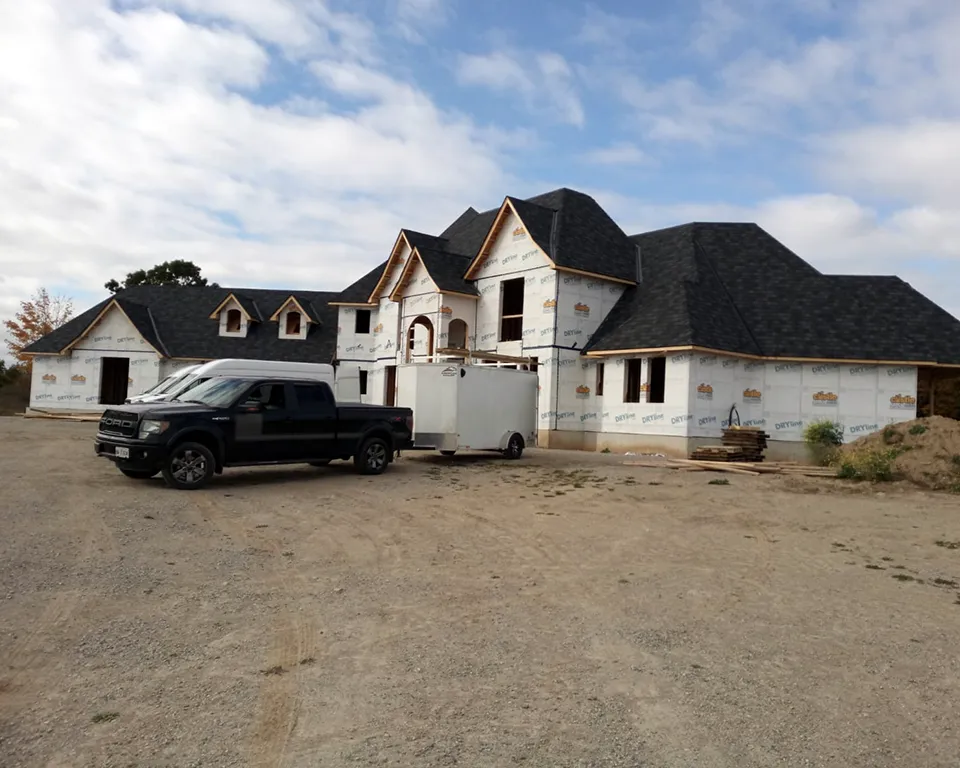 highland slate black granite house